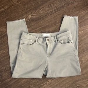 Loft cropped jeans